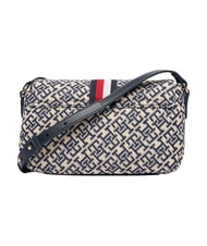 TOMMY HILFIGER TH JACQUARD Geantă de umăr albastru spațial - Genți femei - 3