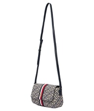 TOMMY HILFIGER TH JACQUARD Geantă de umăr albastru spațial - Genți femei - 4