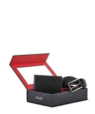 GAUD&Igrave; KIT Portofel și cutie pentru portofel BLACK - Portofele bărbați - 2