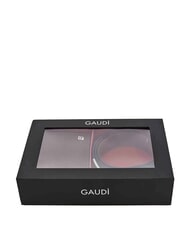 GAUD&Igrave; KIT Portofel și cutie pentru portofel maro inchis - Portofele bărbați - 3
