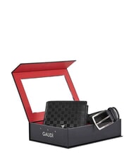 GAUD&Igrave; KIT Portofel și cutie pentru portofel BLACK - Portofele bărbați - 2