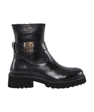 GAUD&Igrave; LESLEY Ghete din piele pentru gleznă BLACK - Pantofi femei - 2