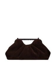 MY BEST BAG JANINE SUEDE L Geantă de m&acirc;nă, cu curea de umăr maro &icirc;nchis - Genți femei - 3