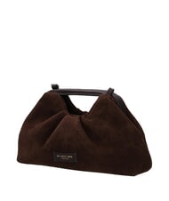 MY BEST BAG JANINE SUEDE Geantă de m&acirc;nă, cu curea de umăr maro &icirc;nchis - Genți femei - 2
