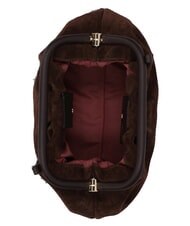 MY BEST BAG JANINE SUEDE Geantă de m&acirc;nă, cu curea de umăr dark brown - Genți femei - 4