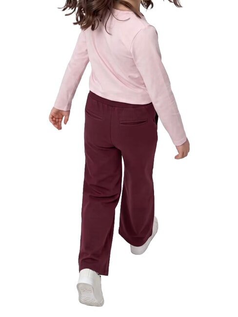 KIDS Tricou cu m&acirc;necă lungă liliac romantic - Tricou copil