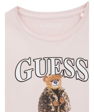 GUESS KIDS Tricou cu m&acirc;necă lungă liliac romantic - Tricou copil - 4