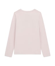 GUESS KIDS Tricou cu m&acirc;necă lungă liliac romantic - Tricou copil - 6