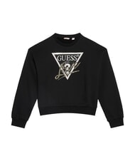 GUESS KIDS ACTIVE Hanorac din bumbac pur jetbla - Hanorac pentru bebeluși - 3