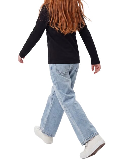 KIDS Tricou cu m&acirc;necă lungă jetbla - Tricou copil