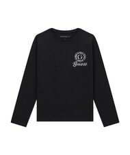 GUESS KIDS Tricou cu m&acirc;necă lungă jetbla - Tricou copil - 5