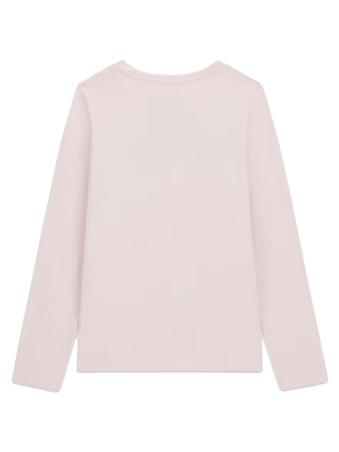 KIDS Tricou cu m&acirc;necă lungă liliac romantic - Tricou copil