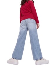 GUESS KIDS Tricou cu m&acirc;necă lungă suc de sfeclă roșie - Tricou copil - 2
