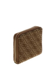 GUESS KIDS Portofel cu fermoar 4g aop bej alb - Saci și accesorii pentru copii - 3