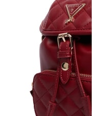 GUESS KIDS Rucsac cu buzunar frontal suc de sfeclă roșie - Saci și accesorii pentru copii - 5