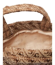 GUESS KIDS Geantă de m&acirc;nă, cu curea de umăr 4g aop bej alb - Saci și accesorii pentru copii - 5