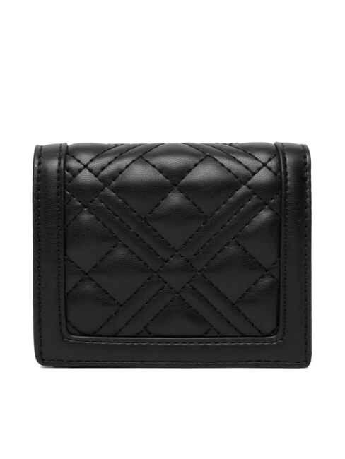 QUILTED Portofel mini negru - Portofele femei