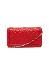 LOVE MOSCHINO QUILTED Portofel/clutch cu curea de umăr RED - Portofele femei - 4