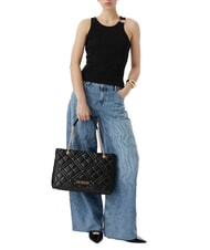 LOVE MOSCHINO QUILTED Geantă de umăr negru - Genți femei - 2