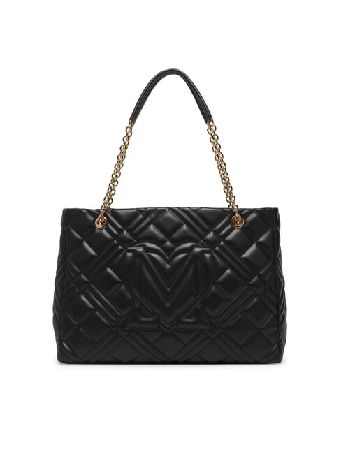 QUILTED Geantă de umăr negru - Genți femei