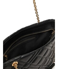 LOVE MOSCHINO QUILTED Geantă de umăr negru - Genți femei - 4