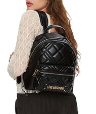 LOVE MOSCHINO QUILTED Rucsac negru - Genți femei - 2