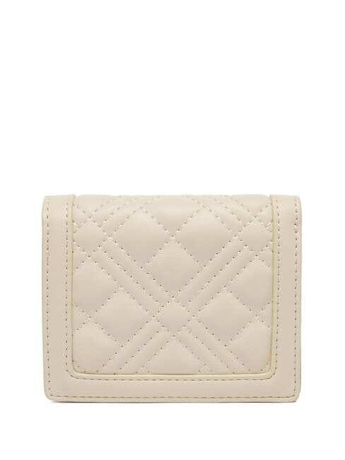 QUILTED Portofel mini fildeş - Portofele femei