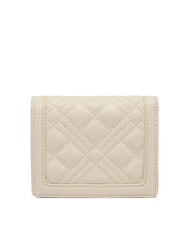 LOVE MOSCHINO QUILTED Portofel mini fildeş - Portofele femei - 3