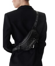 LOVE MOSCHINO QUILTED Pungă lac negru - Genți femei - 2