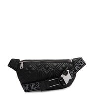 LOVE MOSCHINO QUILTED Pungă lac negru - Genți femei - 3