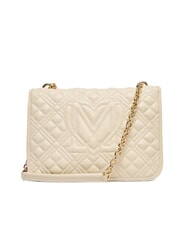 LOVE MOSCHINO QUILTED Geantă de umăr fildeş - Genți femei - 3
