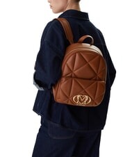 LOVE MOSCHINO EMBOSSED Rucsac cu buzunar PIELE - Genți femei - 2
