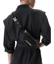 LOVE MOSCHINO QUILTED Pungă negru - Genți femei - 2