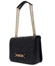 LOVE MOSCHINO QUILTED Geantă de umăr negru - Genți femei - 3