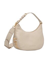 LOVE MOSCHINO GIANT Geantă mini cu curea de umăr fildeş - Genți femei - 2