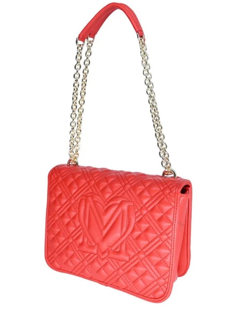 QUILTED Geantă de umăr RED - Genți femei