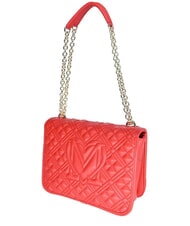 LOVE MOSCHINO QUILTED Geantă de umăr RED - Genți femei - 2