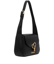 LOVE MOSCHINO HEART TURNLOCK Geantă de umăr negru - Genți femei - 2