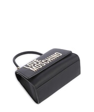 LOVE MOSCHINO BOLD LOVE Geantă mini cu curea de umăr negru - Genți femei - 3