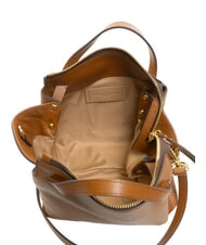 GIANNI CHIARINI ORIGAMI Geantă mini cu curea de umăr nuci - Genți femei - 5
