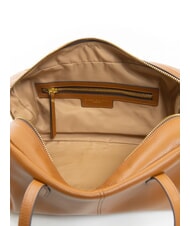 GIANNI CHIARINI ARYNA Geantă de umăr din piele nuci - Genți femei - 5