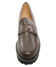 FURLA TANK Mocasini din piele ciocolată - Pantofi femei - 5
