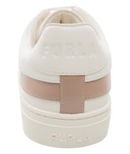 FURLA CITY  Adidași din piele pudră de talc h+taupe - Pantofi femei - 4