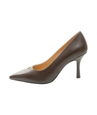 FURLA ATELIER  Decolteu piele, toc 9 cm ciocolată - Pantofi femei - 3