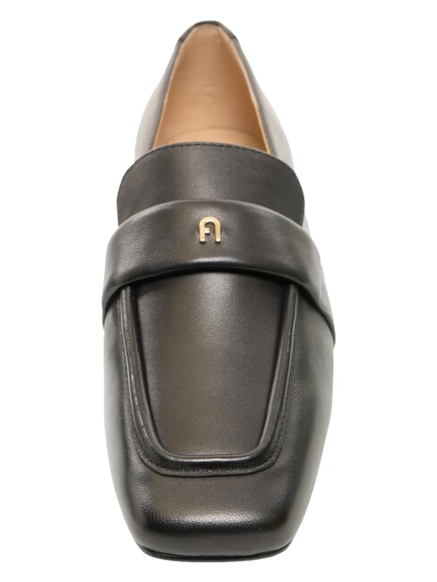 SIGNATURE  Mocasini din piele negru - Pantofi femei