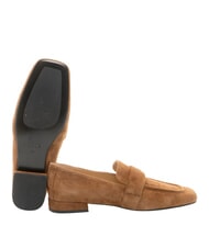 FURLA SIGNATURE  Mocasini din piele &icirc;ntoarsă - Pantofi femei