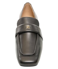 FURLA SIGNATURE  Mocasini din piele negru - Pantofi femei - 4