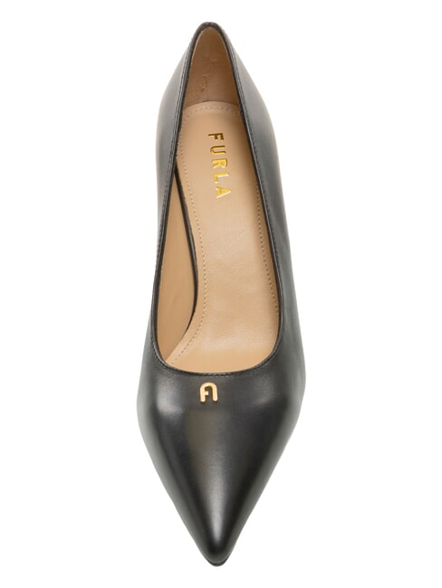 ATELIER  Decolteu piele, toc 9 cm negru - Pantofi femei