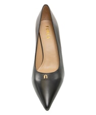 FURLA ATELIER  Decolteu piele, toc 9 cm negru - Pantofi femei - 5