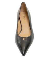 FURLA ATELIER  Decolteu din piele cu toc de 5 cm negru - Pantofi femei - 4
